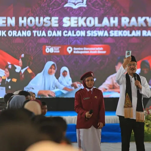 Sekolah Rakyat di Aceh Besar Sasar 400 Keluarga Miskin, Mensos Tegaskan Bebas KKN